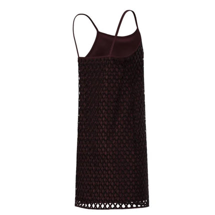 Abito corto a rete con strass e bretelline EMME MARELLA