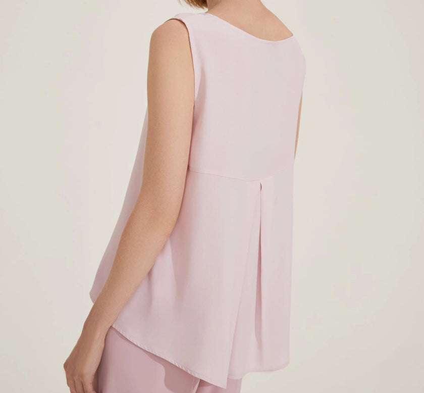 Top SPILLA Canotta Basic Giromanica con Spalla Larga