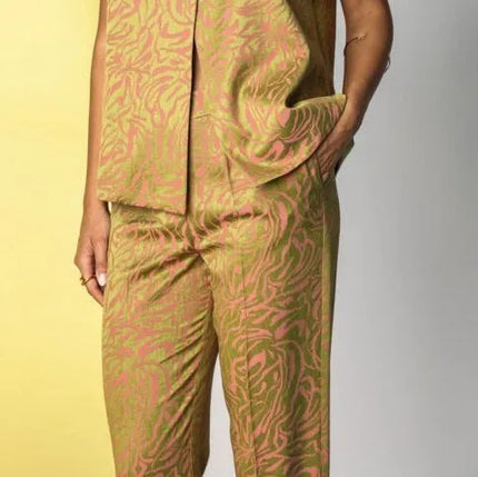 Pantalone con Tasca Francese a Fantasia TOLERANCE