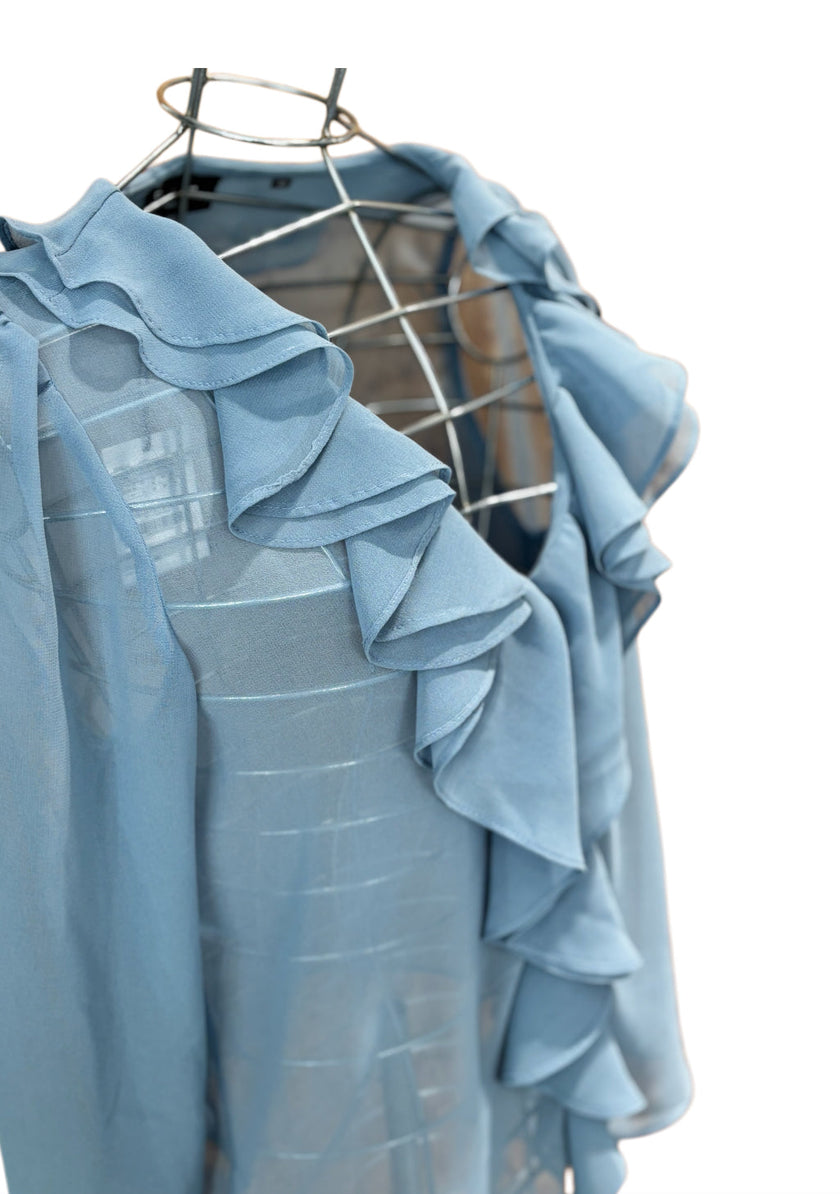 Blusa con rouche e scollo a V EMME MARELLA