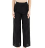 Pantalone Gambia Ampia in Lino con Pence PENNYBLACK