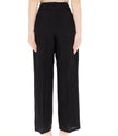 Pantalone Gambia Ampia in Lino con Pence PENNYBLACK