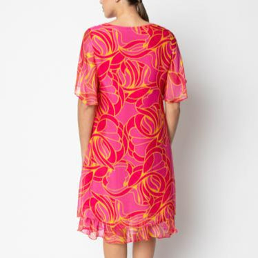 Abito Lungo con Fantasia GIULIA VALLI