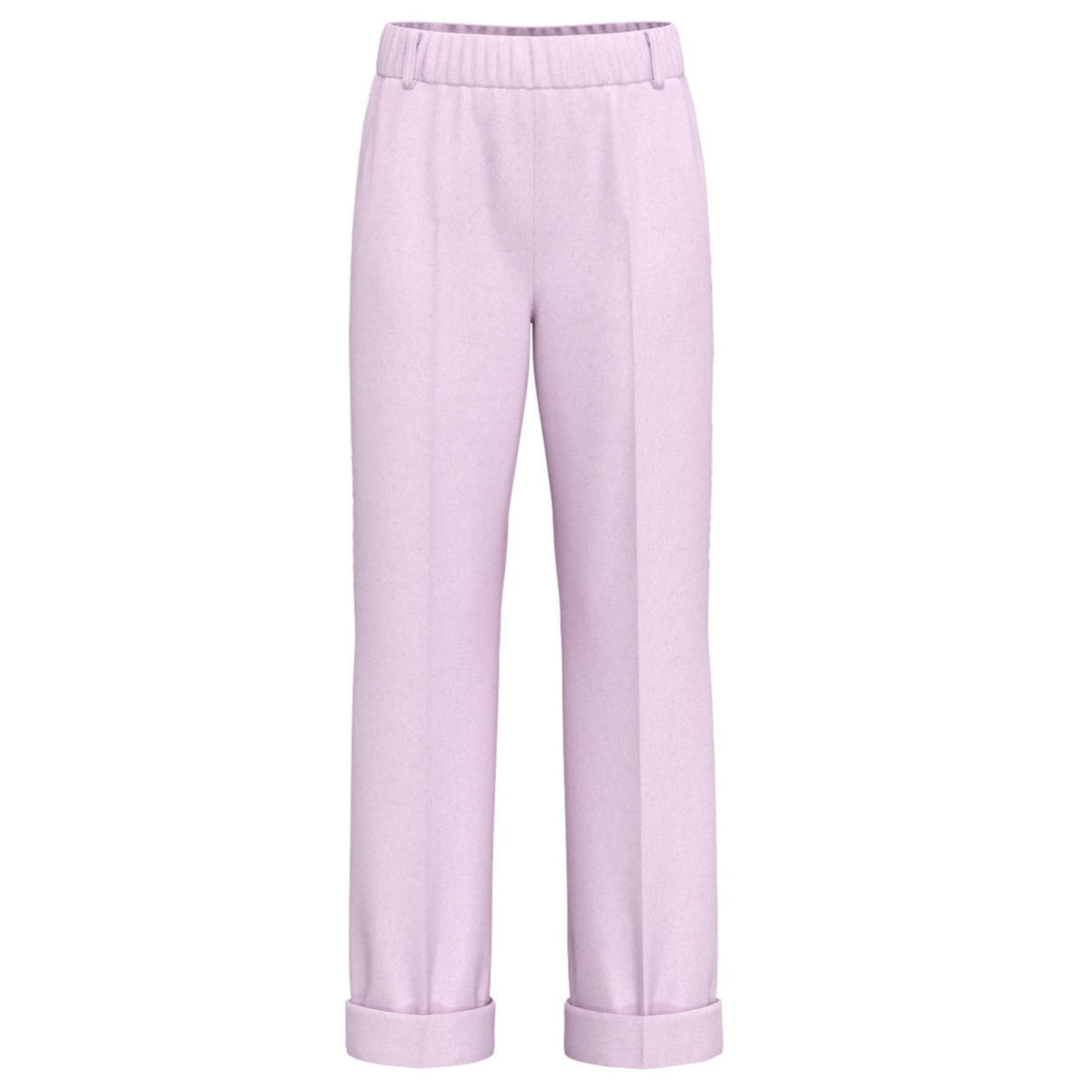 Pantalone a Palazzo Basic con Elastico in Vita e Tasche a Filo EMME MARELLA