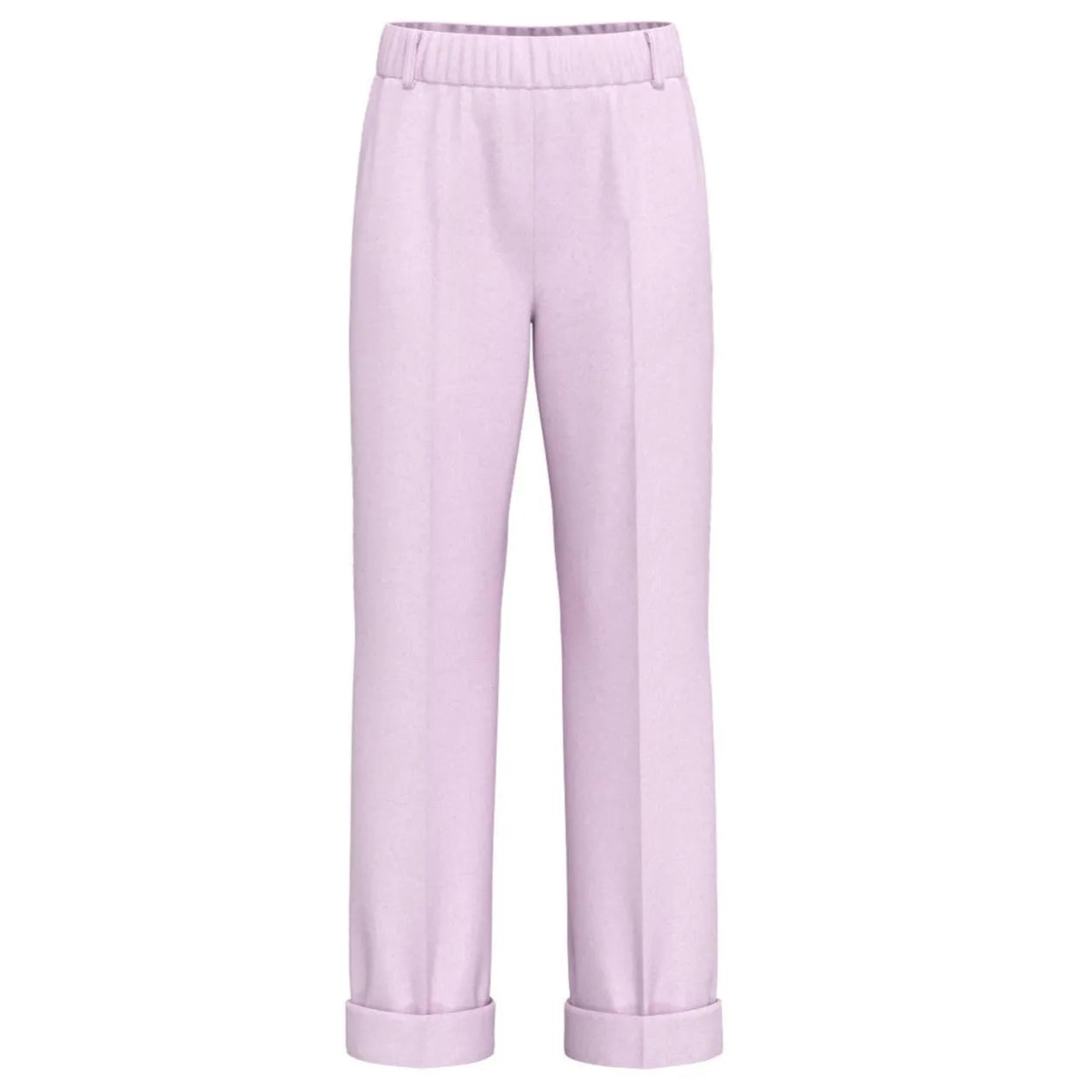 Pantalone a Palazzo Basic con Elastico in Vita e Tasche a Filo EMME MARELLA