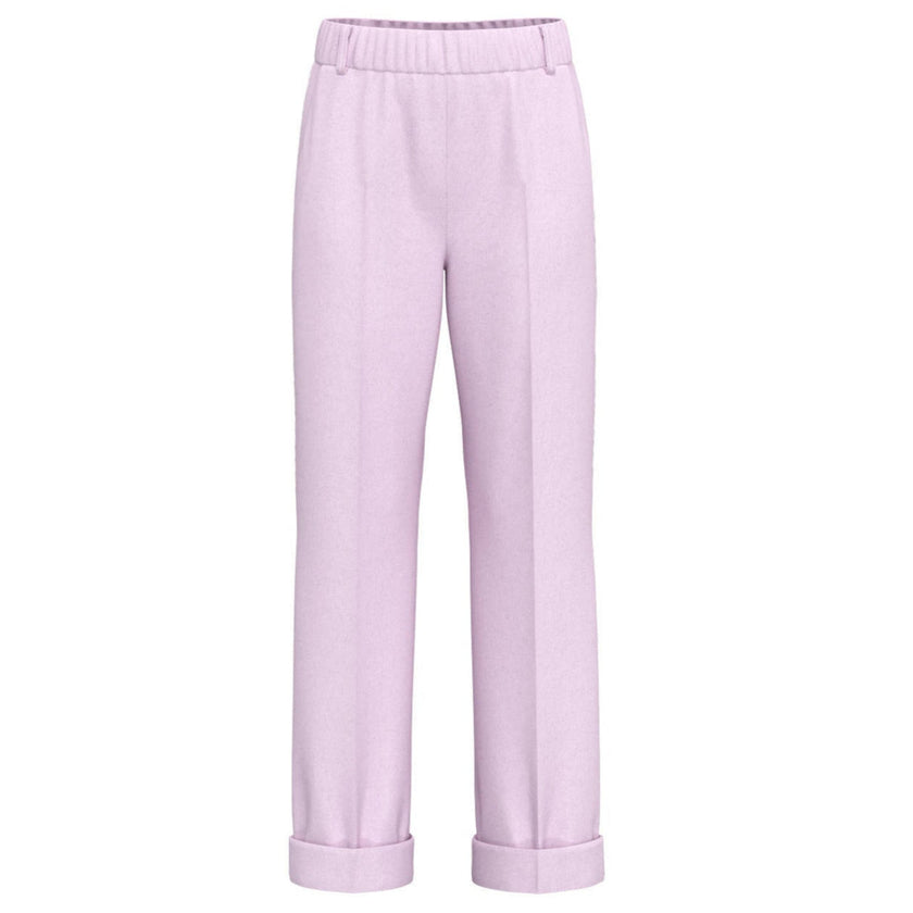 Pantalone a Palazzo Basic con Elastico in Vita e Tasche a Filo EMME MARELLA