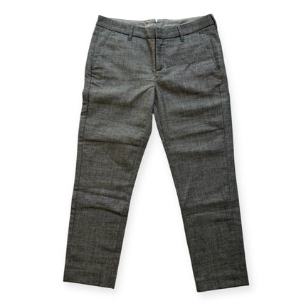 Pantalone motivo melange con tasche a filo WHITE SIVIGLIA