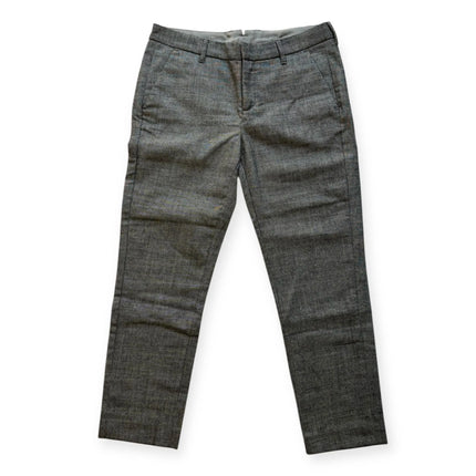 Pantalone motivo melange con tasche a filo WHITE SIVIGLIA