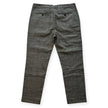 Pantalone motivo melange con tasche a filo WHITE SIVIGLIA