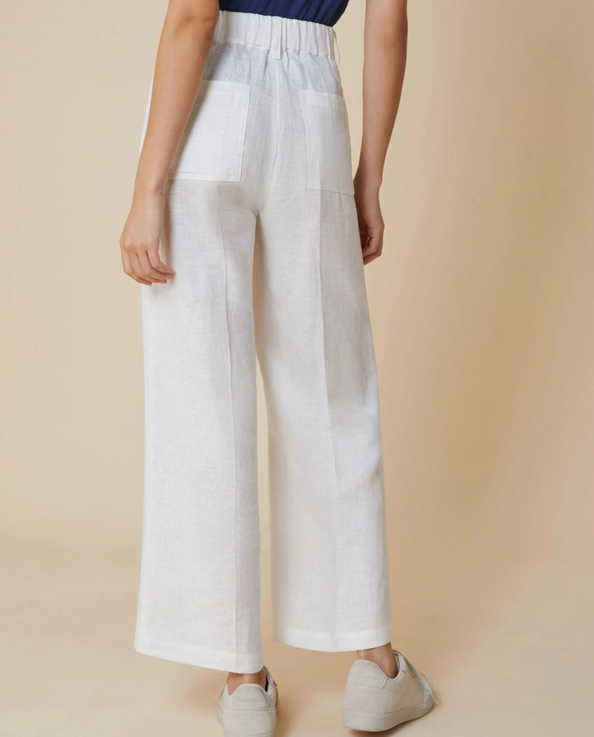 Pantalone Ampio in Lino PENNYBLACK