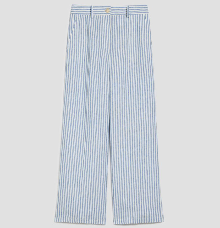 Pantalone Ampio in Lino PENNYBLACK